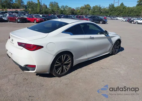 2018 Infiniti Q60 3.0T Luxe z USA, uszkodzony, nr VIN JN1EV7EK9JM340545